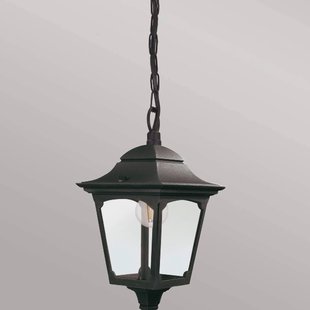 Elstead Chapel buiten hanglamp, zwart