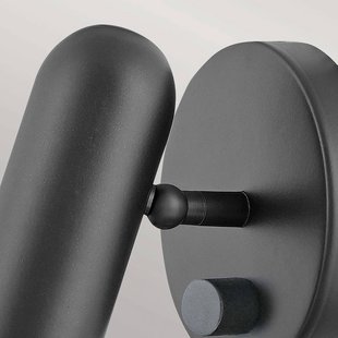 HINKLEY LED wandspot Dax met dimmer, zwart