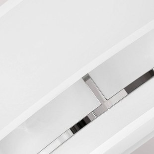 HINKLEY Hanglamp Graham Duo Mount 4-lamps Ø 58,4cm gepolijst nikkel