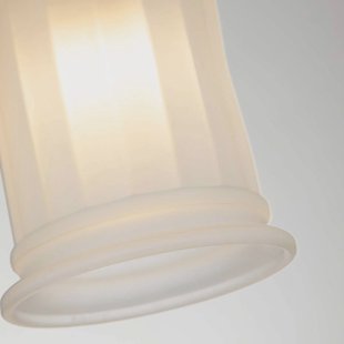 QUOIZEL Wandlamp Swell IP44, 1-lamp, geborsteld messing