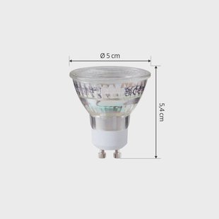 Arcchio LED lamp GU10 4,7W 2700K 850lm glas set van 3