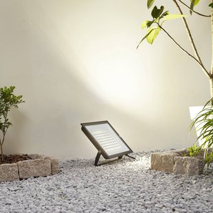 Prios LED buitenspot Maikel, 200W, 16000lm, metaal