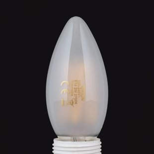 ORION LED lamp E14 C35, mat, 2W, 2.700 K, 180 lm, dimbaar