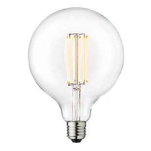 DESIGN BY US LED lamp Globe, E27, Ø 12,5cm, 3,5W, 2.200K, dimbaar