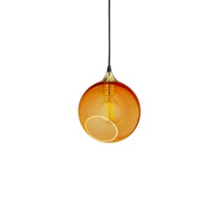 DESIGN BY US Ballroom hanglamp, amberkleurig