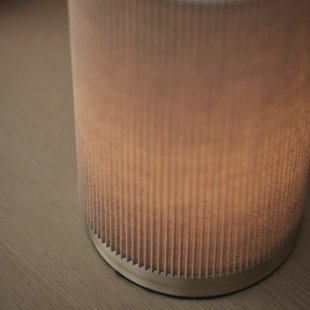 PR Home Dora tafellamp, beige, hoogte 25 cm