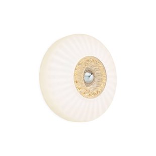 DESIGN BY US Wandlamp New Wave Optic XL, opaalwit, Eyeball, stekker
