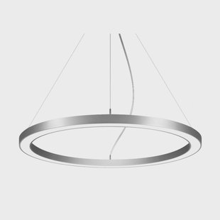 BRUMBERG Biro Cirkel Ring5 direct Ø 75 cm DALI zilver 3000 K