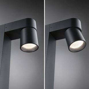 Paulmann LED tuinpadverlichting Kimu 1, antraciet, 2.200 K