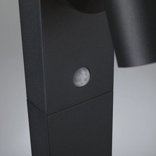 Paulmann LED tuinpadverlichting Cuff, aluminium, sensor, antraciet