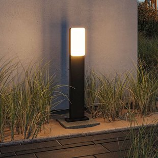 Paulmann LED tuinpadverlichting Bonnie, aluminium, antraciet