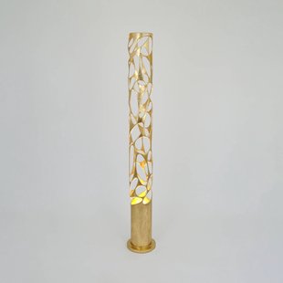 Holländer Vloerlamp Talismano, goudkleurig, hoogte 176 cm, ijzer