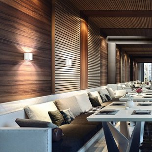 FISCHER & HONSEL Buitenwandlamp Matteo, wit, breedte 14 cm, 2-lamps.