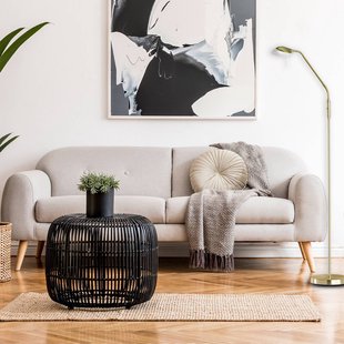 FISCHER & HONSEL LED vloerlamp Pool, messingkleurig, hoogte 160 cm, metaal, CCT