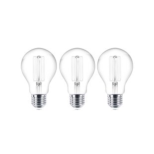 Lindby LED filament lamp E27 set van 3 7W 806 lm helder 2.700K