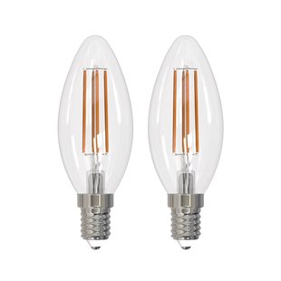 Arcchio LED filament lamp E14 kaars, set van 2, 2700 K