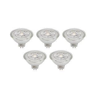 Prios LED reflectorlamp GU5.3 4.3W 345lm 36° helder 830 set van 5