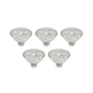 Prios LED reflectorlamp GU5.3 4.3W 345lm 36° helder 840 set van 5