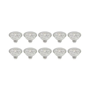 Prios LED reflectorlamp GU5.3 4.3W 345lm 36° helder 840 set van 10