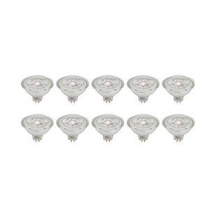 Prios LED reflectorlamp GU5.3 4.9W 500lm 36° helder 830 set van 10