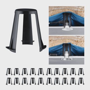 Paulmann afstandhouder voor inbouwlampen, 6,2 - 9 cm, 20 stuks