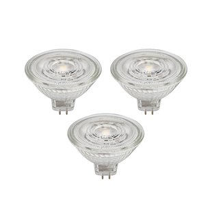 Prios LED reflectorlamp GU5.3 4.9W 500lm 36° helder 840 set van 3
