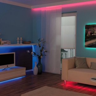 Paulmann LED strip TIP, 1 m, wit, kunststof, RGB
