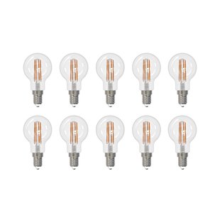 Arcchio LED filament lamp E14 G45, set van 10, 3000 K