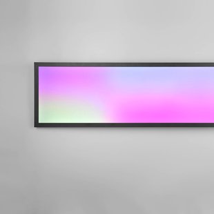 Reality Leuchten Beta LED plafondlamp, lengte 119 cm, zwart, RGBW, CCT