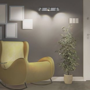 LEDVANCE LED plafondspot Jupiter, 3.000 K, 3-lamps