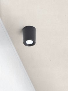 Fumagalli Downlight Livia Ø 6 cm zwart/berijpte kunsthars G9 4.000K