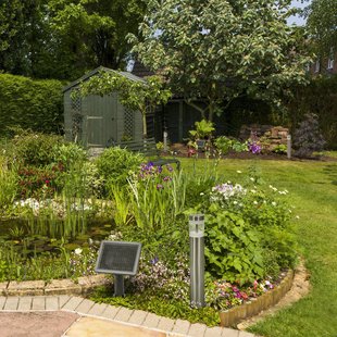 LEDVANCE LED tuinpadverlichting Endura Hybrid Hagen, roestvrij staal