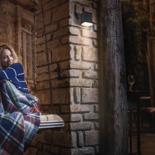 LEDVANCE Solar LED-buitenwandlamp Endura Style Quadro