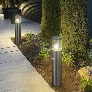 LEDVANCE tuinpadverlichting Endura Classic Ebro, roestvrij staal, sensor