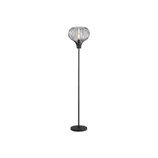 Freelight Aglio vloerlamp, hoogte 180 cm, zwart, metaal
