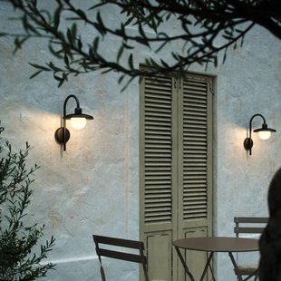 Nordlux Buitenwandlamp Berlo, zwart