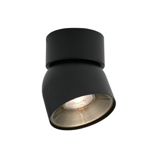 Nordlux Downlight Pitcher, GU10, 1-lamp, metaal, zwart
