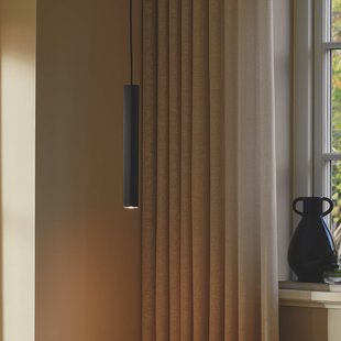 Nordlux Hanglamp Vico, metalen kap, 1-lamp, zwart