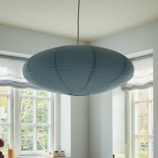 Nordlux Villo 60 papieren kap Ø 60cm hoogte 25cm, blauw