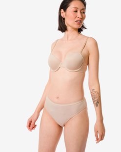 HEMA Menstruatieslip katoen hoge absorptie beige (beige)