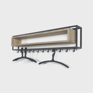 Kapstok Jules Zwart Large