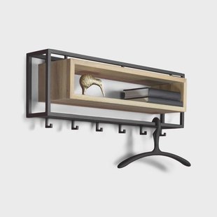 Kapstok Jules Zwart Medium