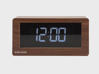 Tafelklok Boxed LED | KARLSSON