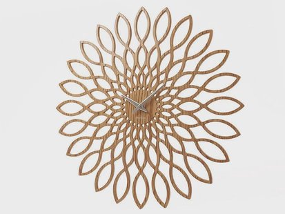 Wandklok Sunflower | KARLSSON