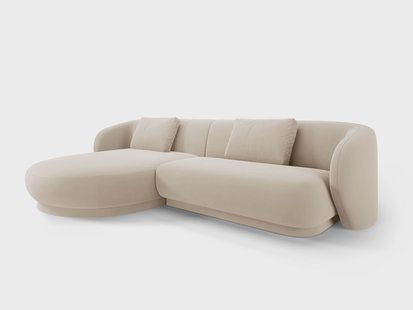 Hoekbank Camden links velvet | Cosmopolitan Design Hoekbank Camden links velvet | Cosmopolitan Design