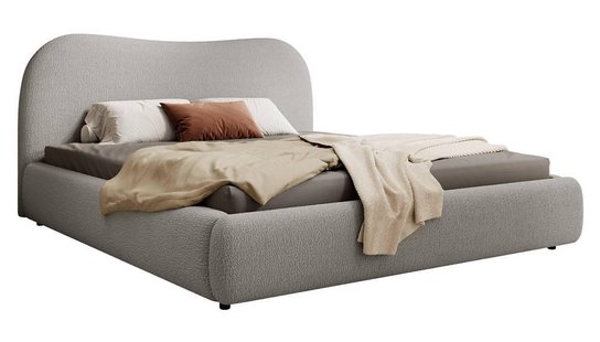Bedframe Sombala bouclé 140 x 200 cm | NADUVI Collection