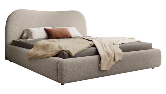 Bedframe Sombala bouclé 180 x 200 cm | NADUVI Collection