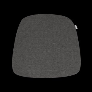 Fem zitkussen antraciet/zwart