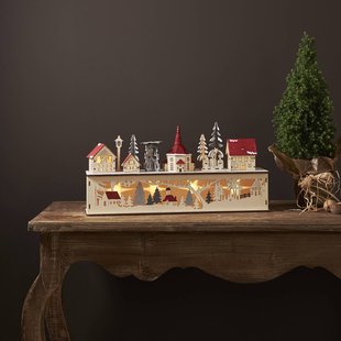 STAR TRADING LED lichtboog Rosenheim stad, batterijvoeding