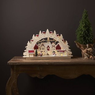 STAR TRADING LED lichtboog Rosenheim landschap, batterij